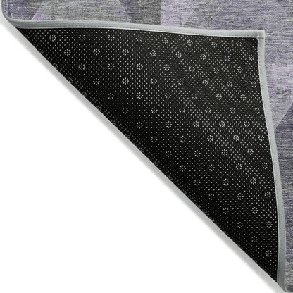 Addison Rugs Galon Lavender Washable Indoor-Outdoor Rug