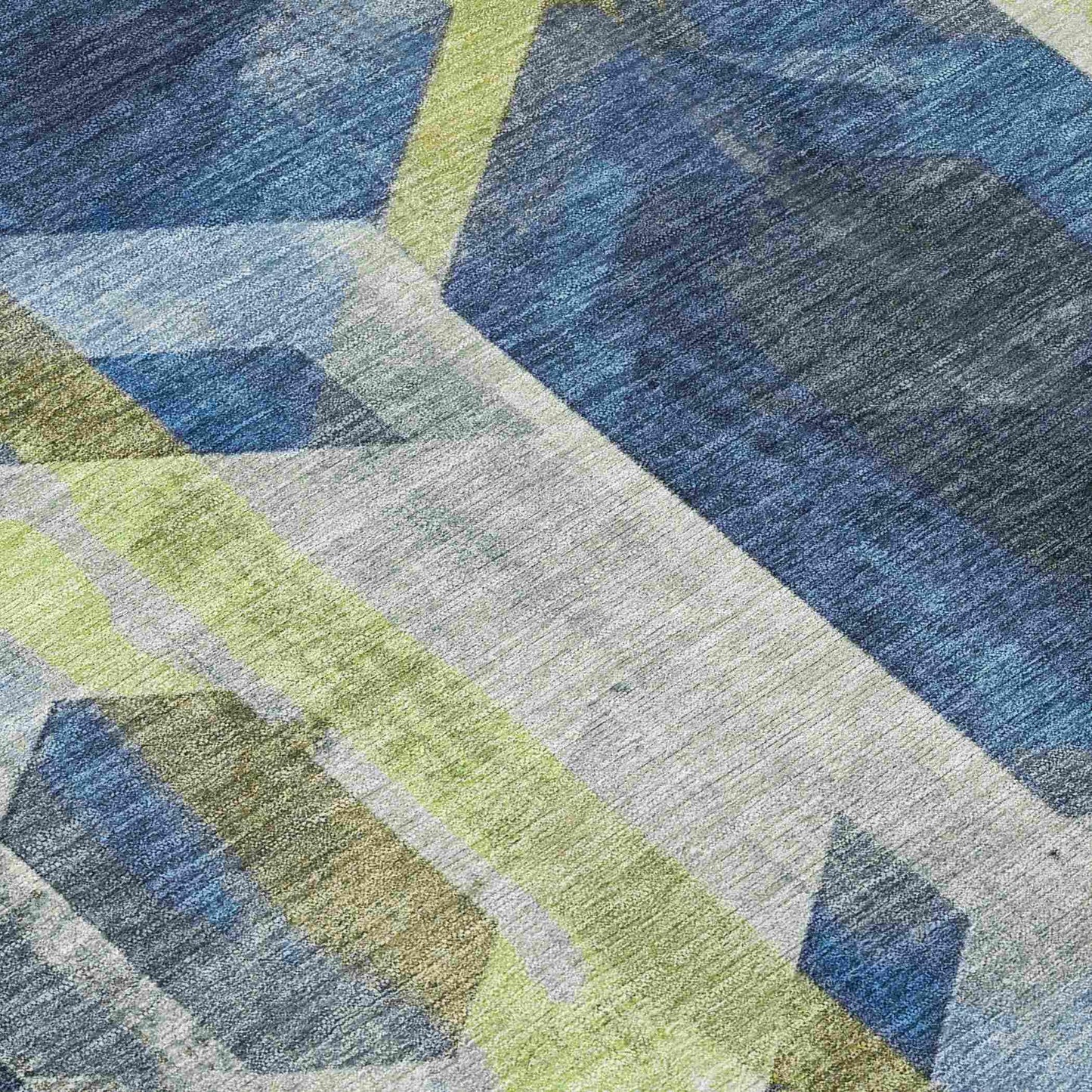Addison Rugs Galor Blue Washable Indoor-Outdoor Rug