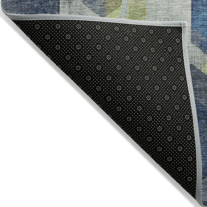 Addison Rugs Galor Blue Washable Indoor-Outdoor Rug