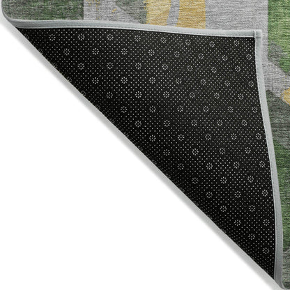 Addison Rugs Galor Green Washable Indoor-Outdoor Rug