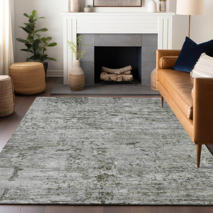 Addison Rugs Galora Gray Washable Indoor-Outdoor Rug