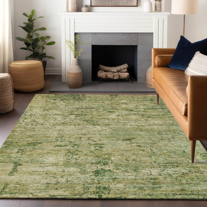 Addison Rugs Galora Green Washable Indoor-Outdoor Rug