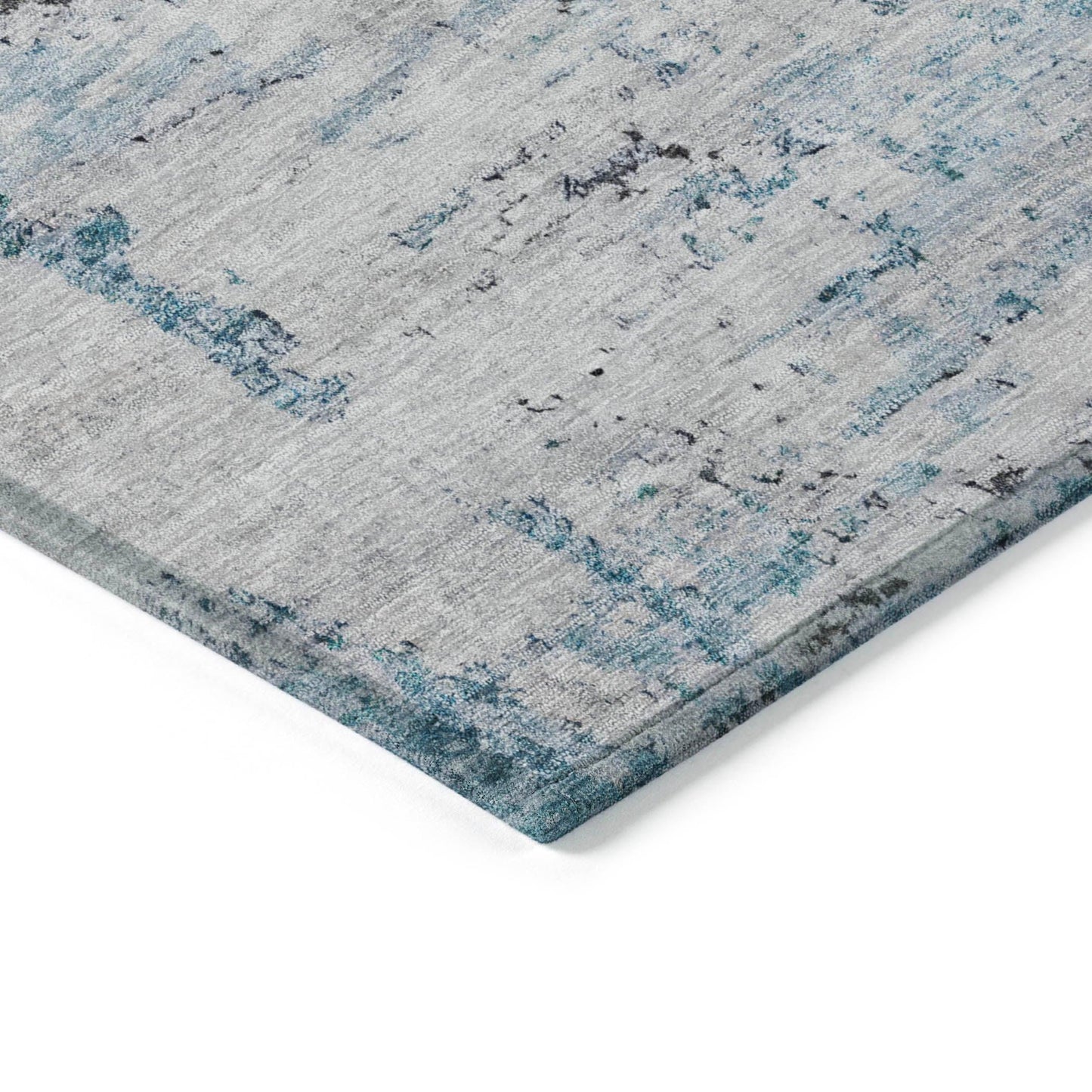 Galora Sky Washable Indoor-Outdoor Rug