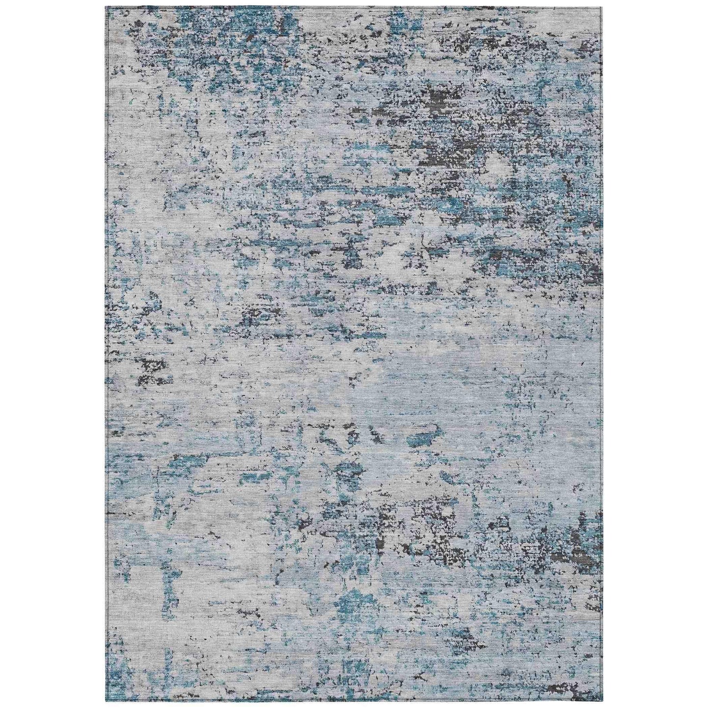 Galora Sky Washable Indoor-Outdoor Rug