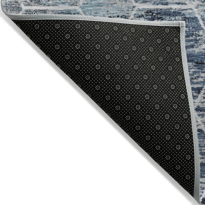 Addison Rugs Galyn Blue Washable Indoor-Outdoor Rug