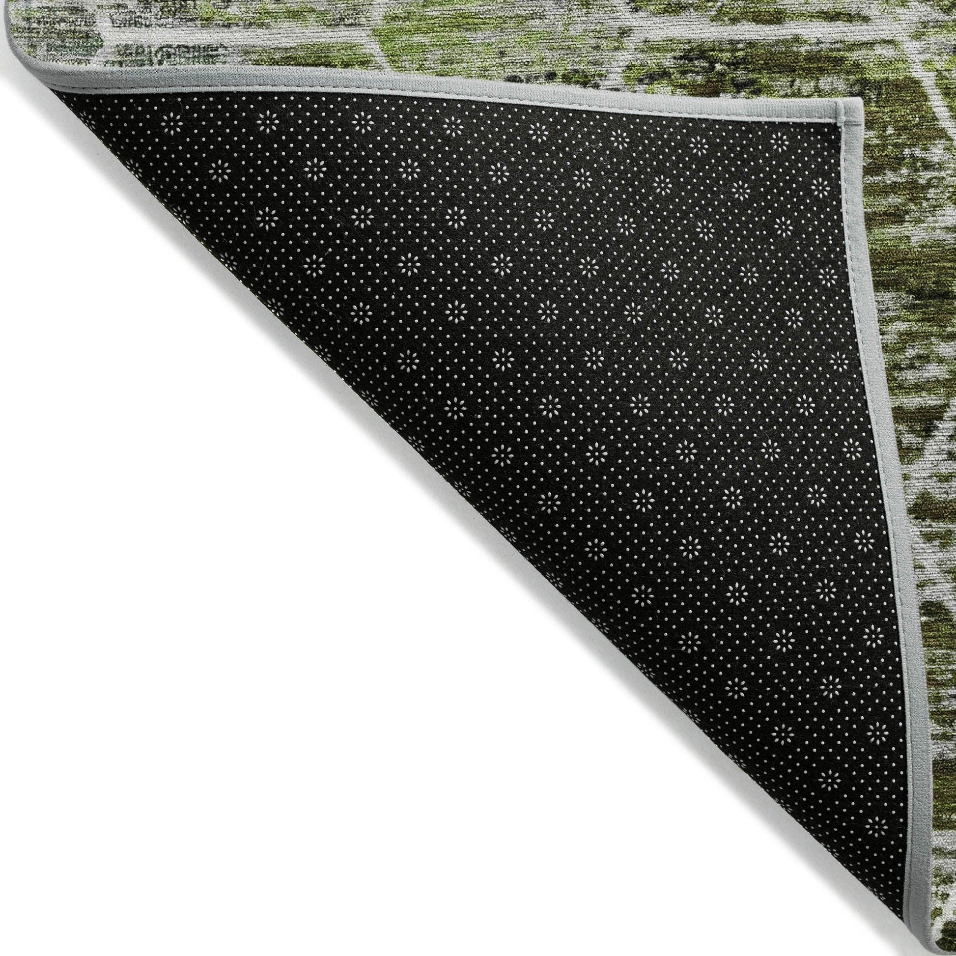 Addison Rugs Galyn Olive Washable Indoor-Outdoor Rug