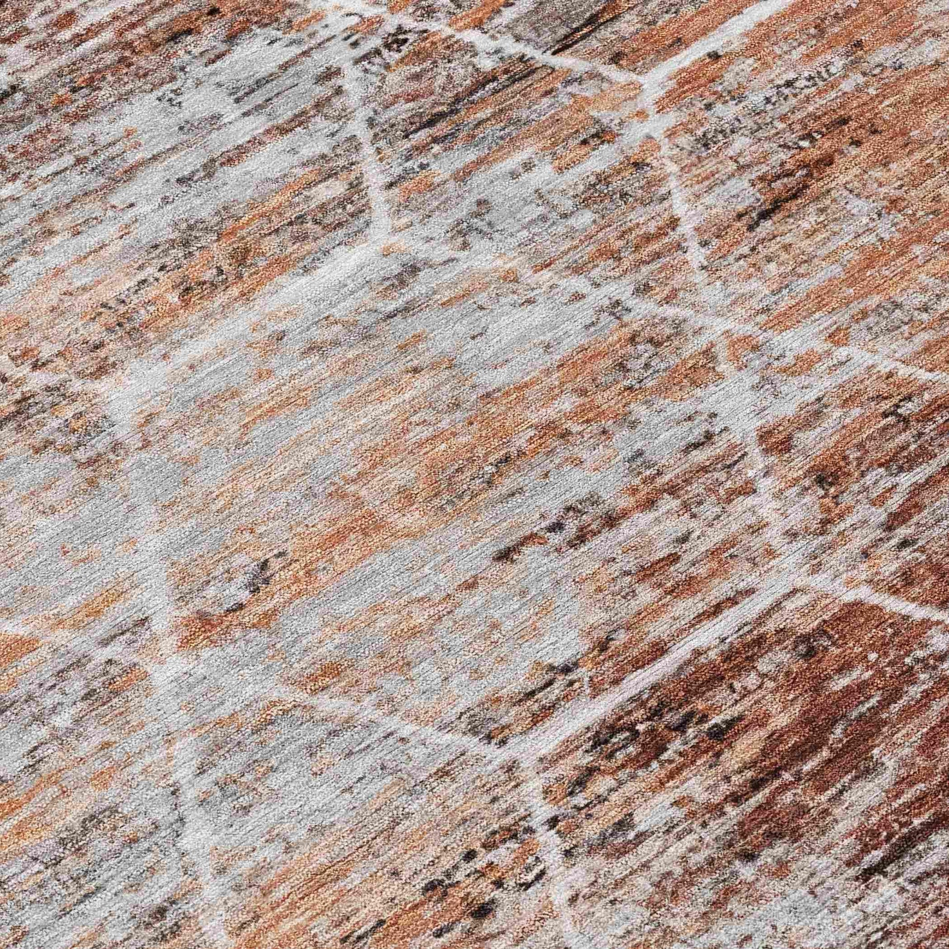 Addison Rugs Galyn Paprika Washable Indoor-Outdoor Rug