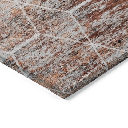 Addison Rugs Galyn Paprika Washable Indoor-Outdoor Rug