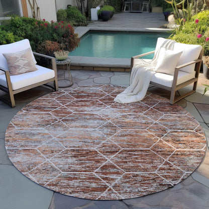 Addison Rugs Galyn Paprika Washable Indoor-Outdoor Rug