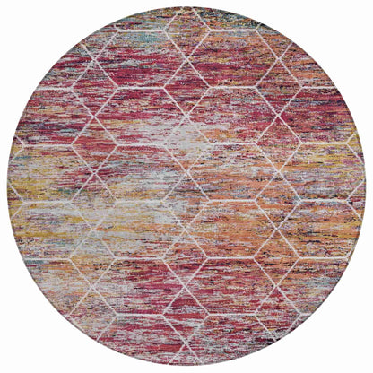 Addison Rugs Galyn Pink Washable Indoor-Outdoor Rug