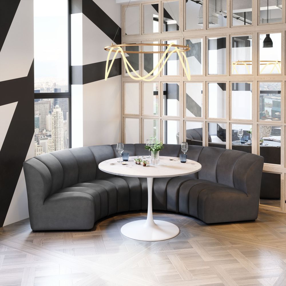 Zuo Modern Garbi Velvet Modular Sectional