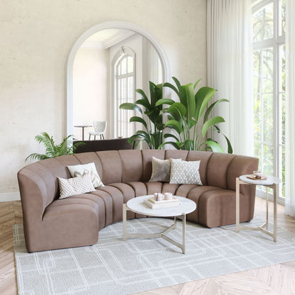 Zuo Modern Garbi Velvet Modular Sectional