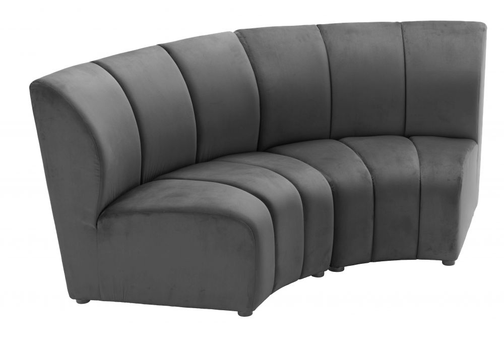 Zuo Modern Garbi Velvet Modular Sectional