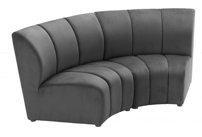 Zuo Modern Garbi Velvet Modular Sectional