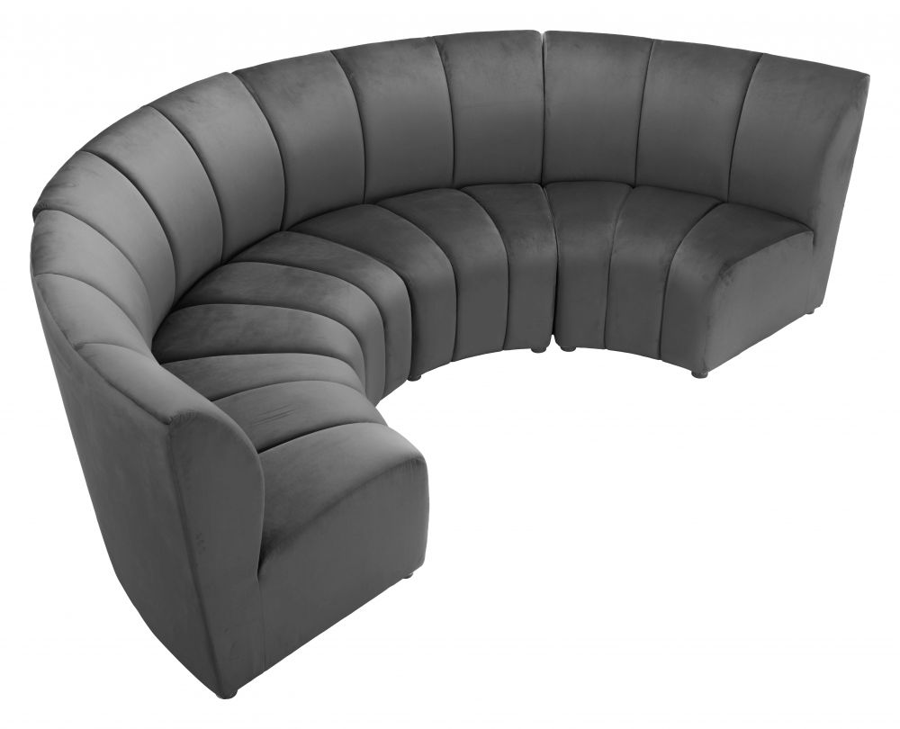 Zuo Modern Garbi Velvet Modular Sectional