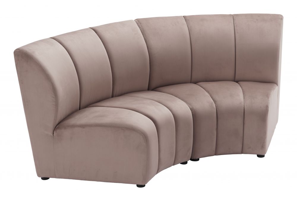 Zuo Modern Garbi Velvet Modular Sectional