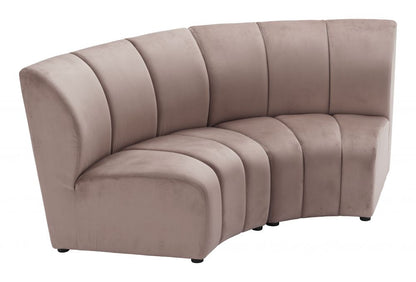 Zuo Modern Garbi Velvet Modular Sectional
