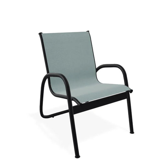 Telescope Gardenella Sling Stacking Outdoor Arm Chair
