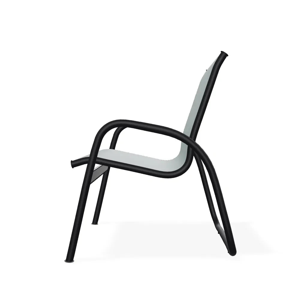 Gardenella Sling Stacking Arm Chair