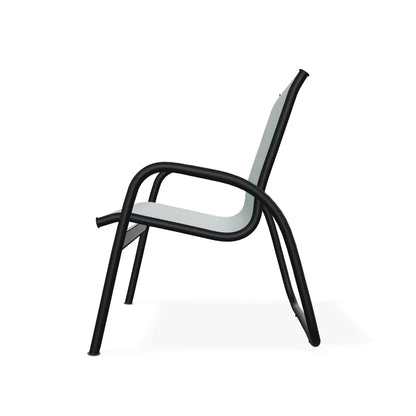 Gardenella Sling Stacking Arm Chair