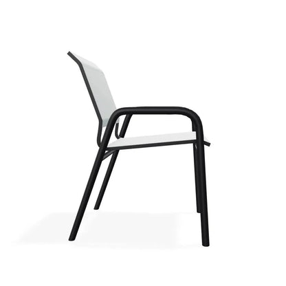 Telescope Gardenella Sling Stacking Outdoor Bistro Chair