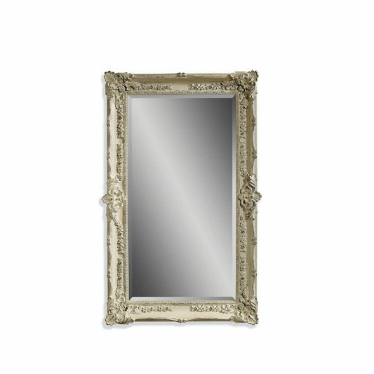 Garland 68" Rectangle Antique White Wall Mirror Wall Mirrors Sideboards and Thangs By Bassett Mirror