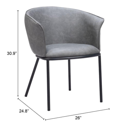 Garston Steel Dining Chair