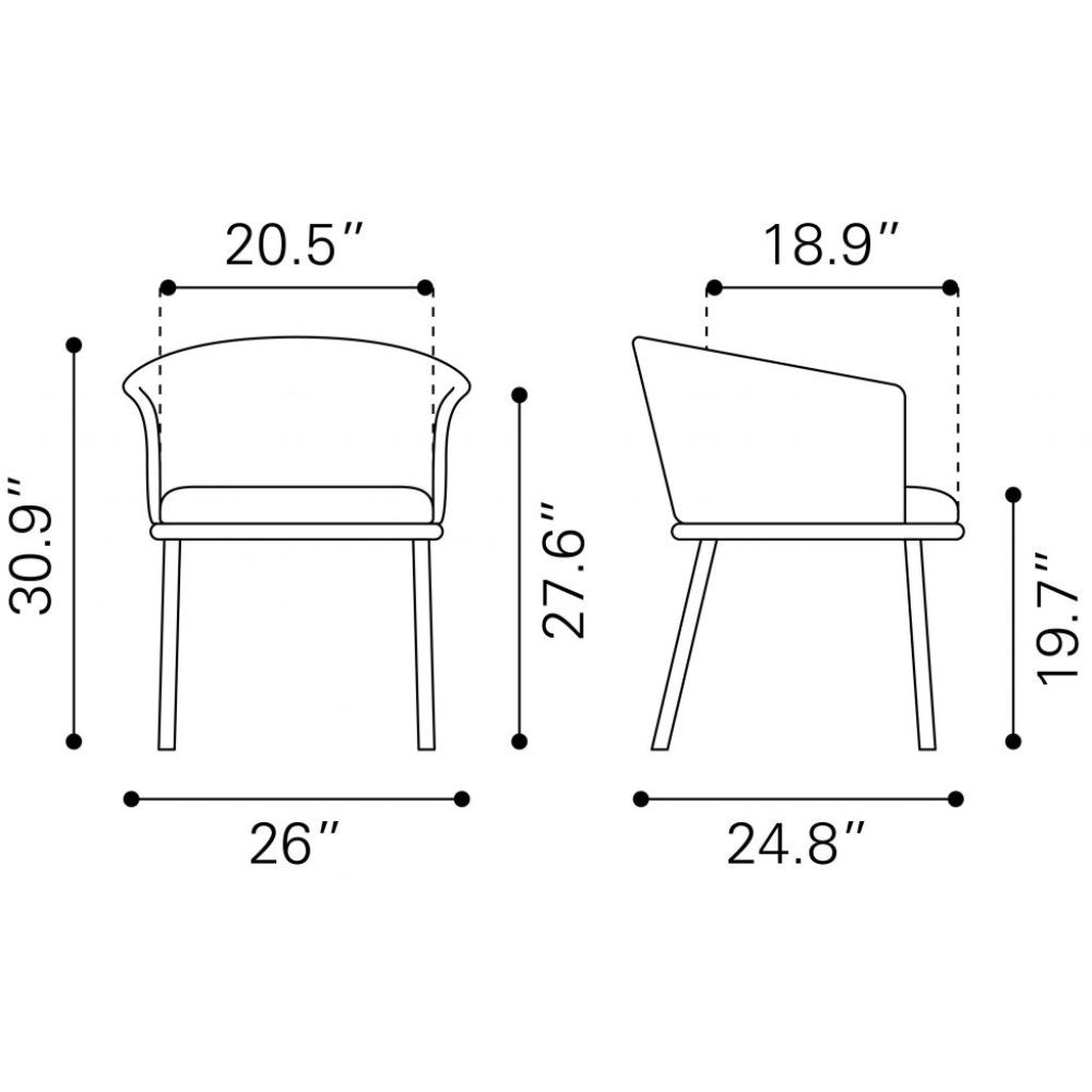 Garston Steel Dining Chair