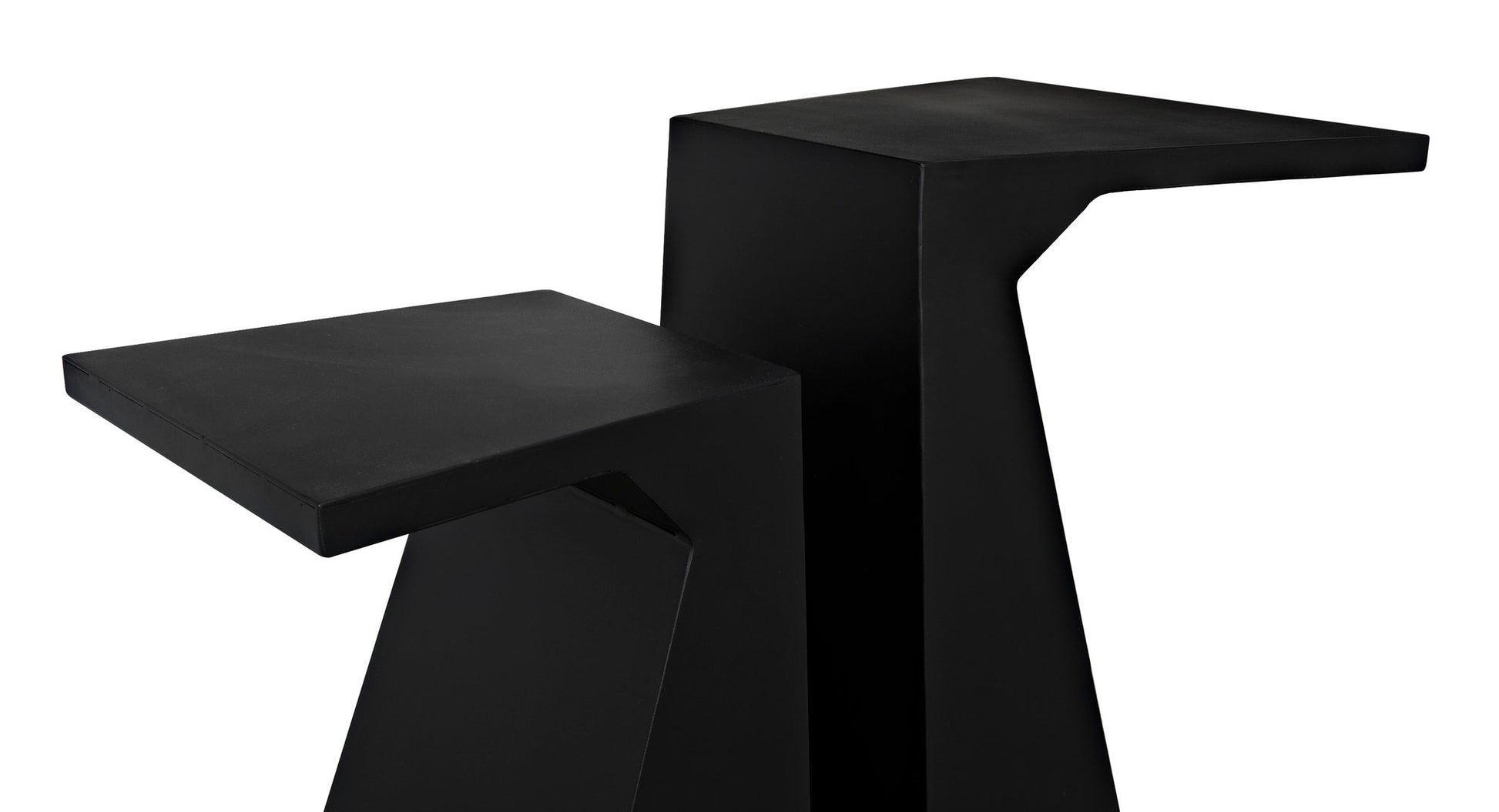 Gaston Console/Side Table-Side Tables-Noir-Sideboards and Things