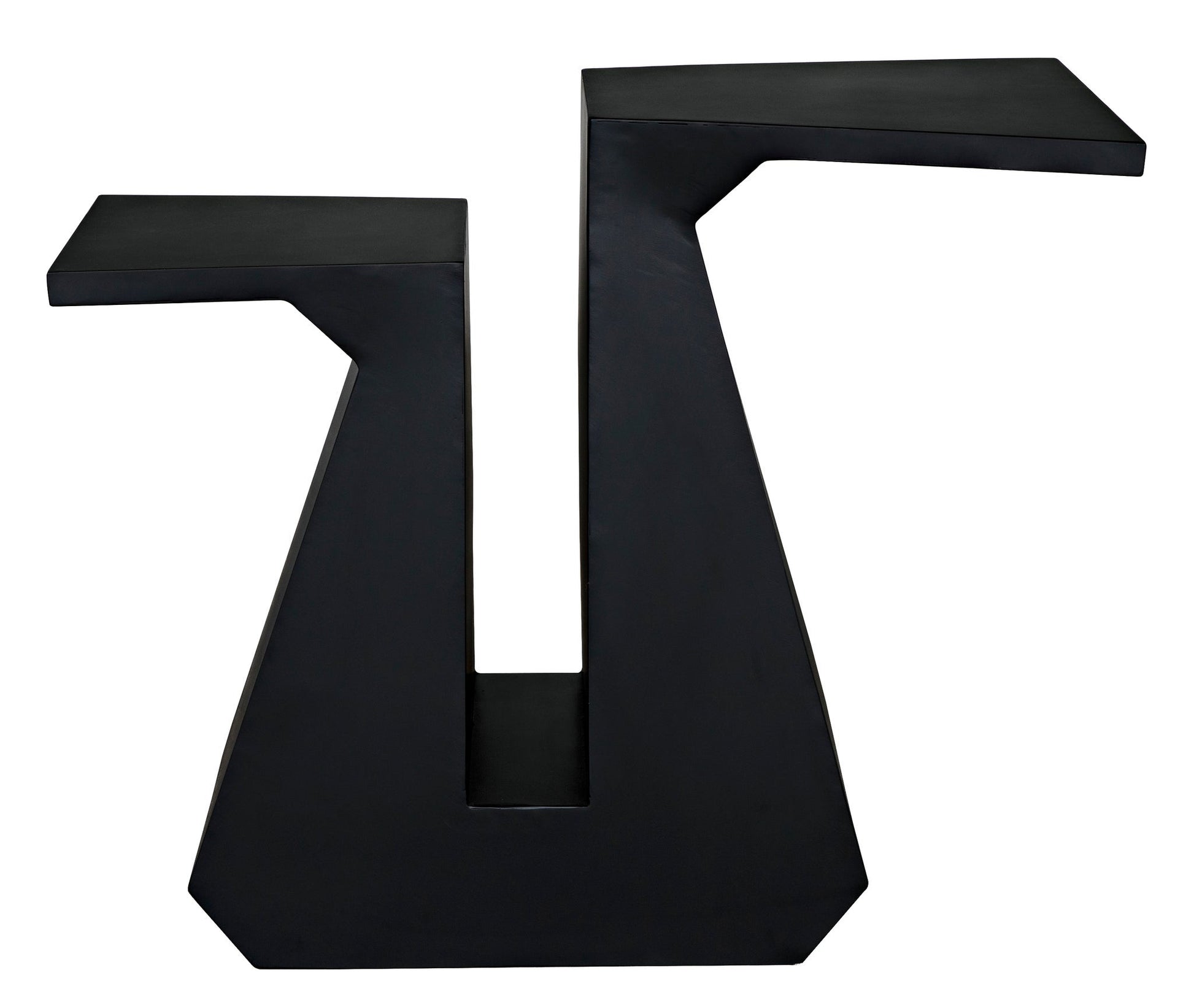 Gaston Console/Side Table-Side Tables-Noir-Sideboards and Things