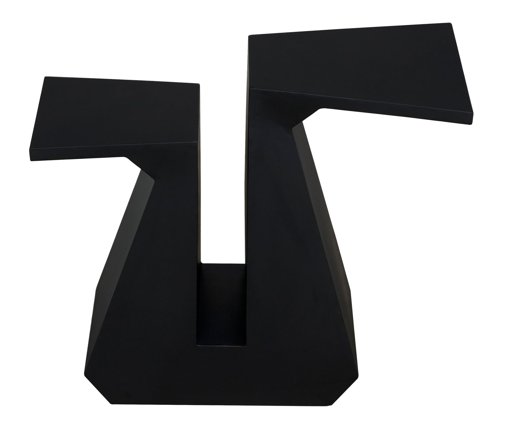 Gaston Console/Side Table-Side Tables-Noir-Sideboards and Things