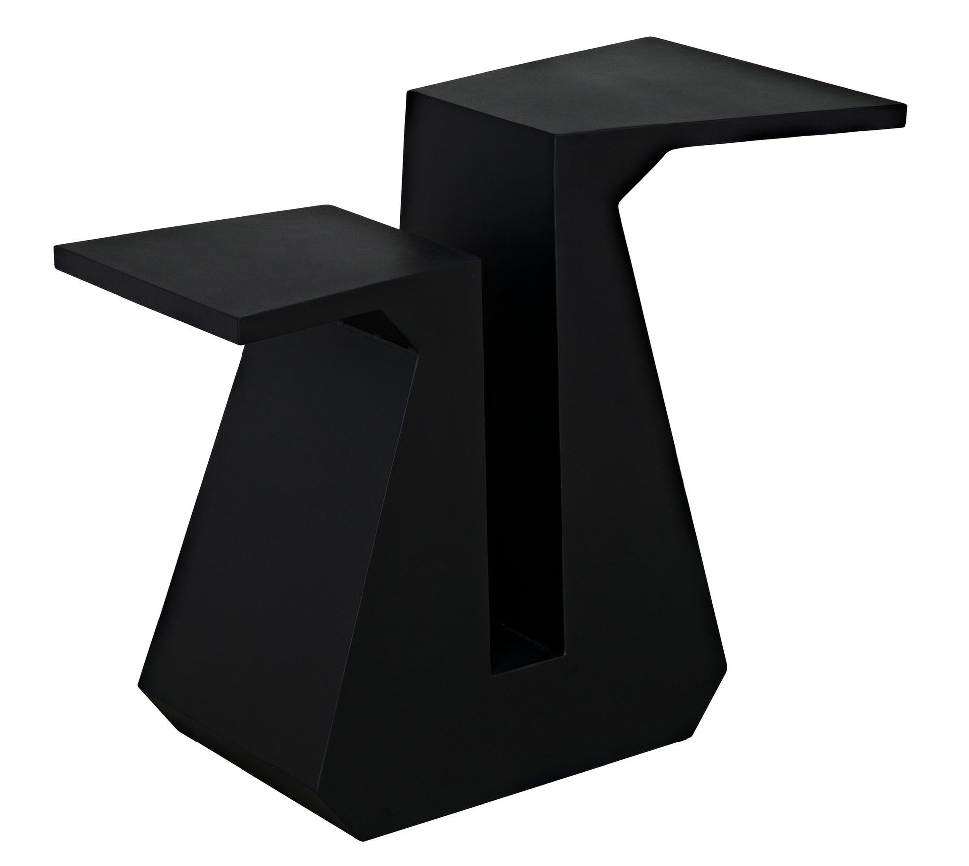 Gaston Console/Side Table-Side Tables-Noir-Sideboards and Things