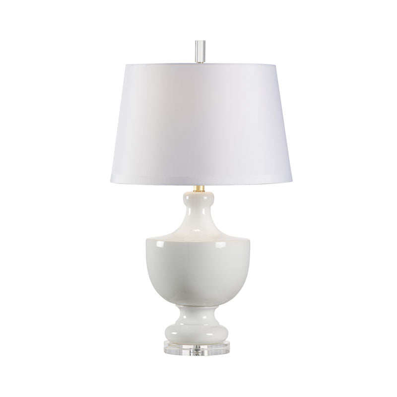Wildwood Gate Finial Porcelain Made Table Lamp