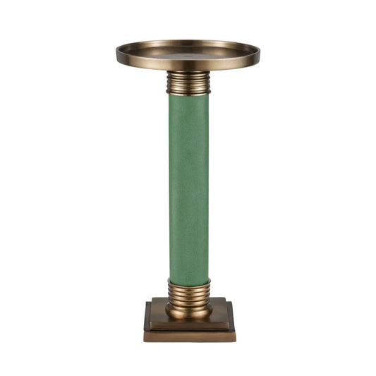 Gavin Aluminum Maded Green Accent Table