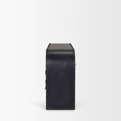 Mercana Gehry Fourt Doors Wood Sideboard