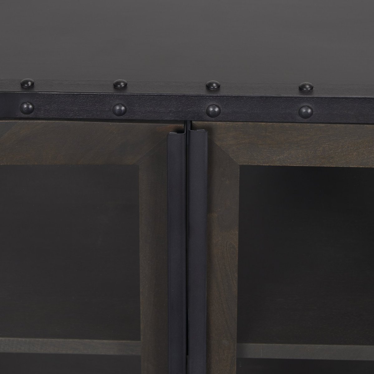 Mercana Gehry Fourt Doors Wood Sideboard