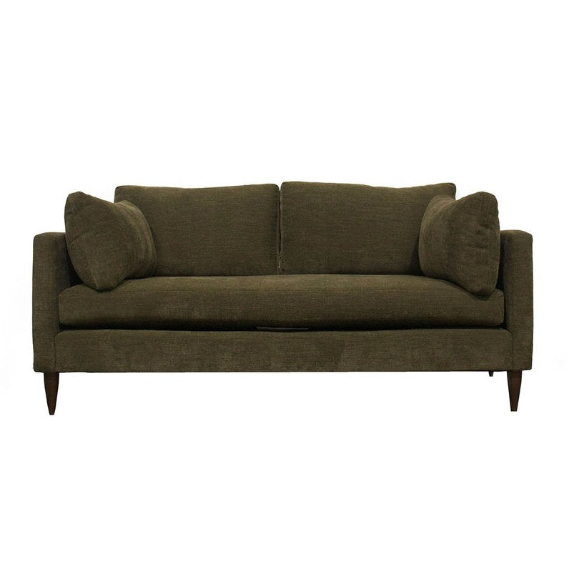LH Home Gemma Green Performance Fabric Loveseat