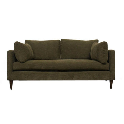 LH Home Gemma Green Performance Fabric Loveseat