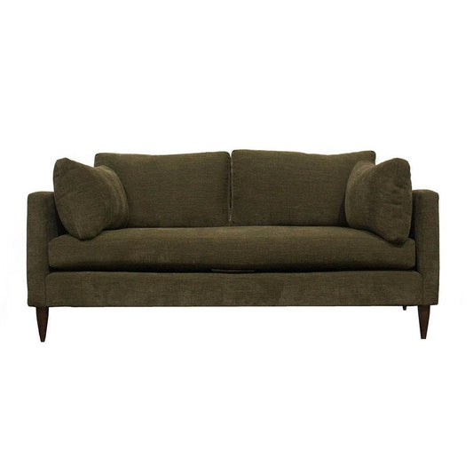 LH Home Gemma Green Performance Fabric Loveseat