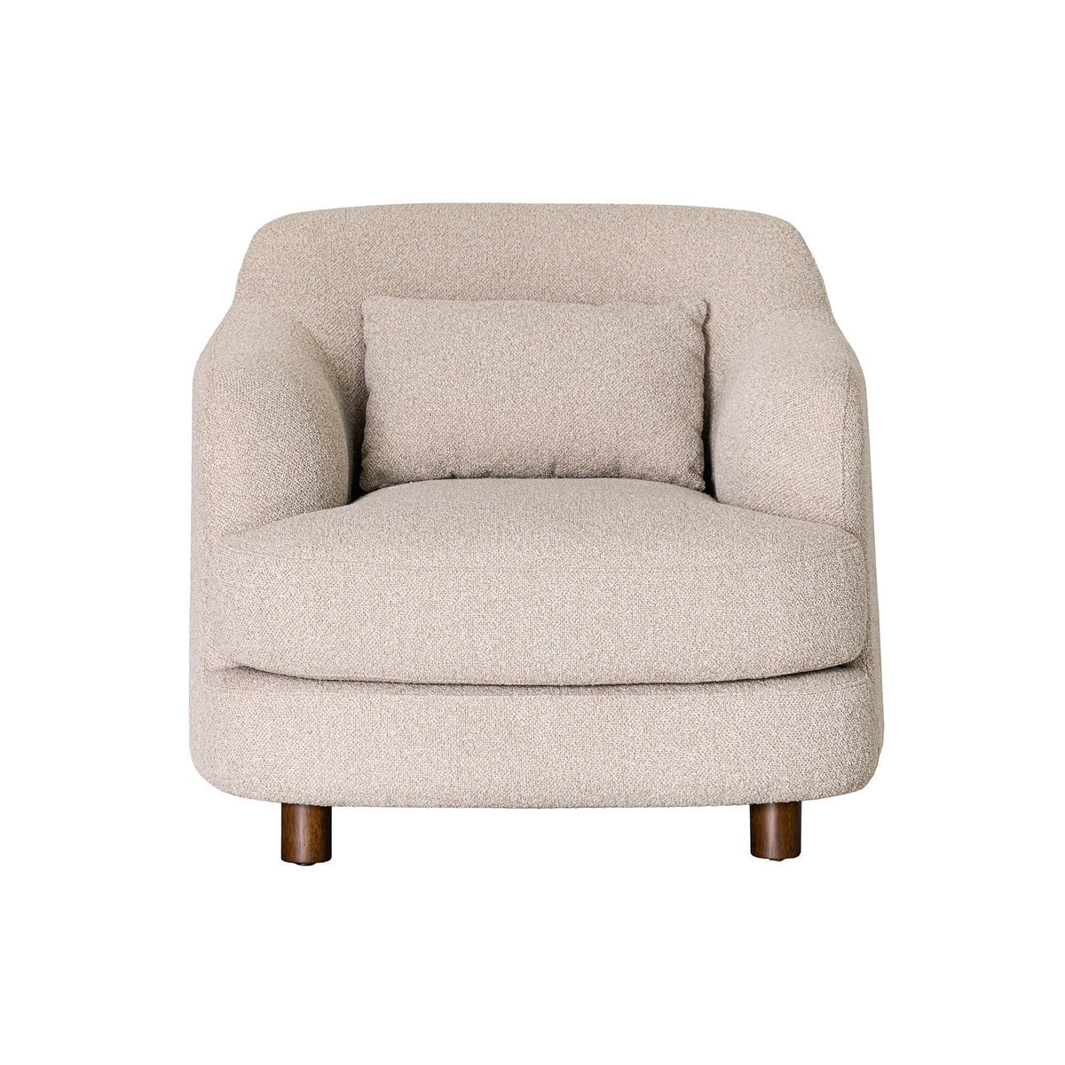 LH Home Generation Beige Fabric Club Chair