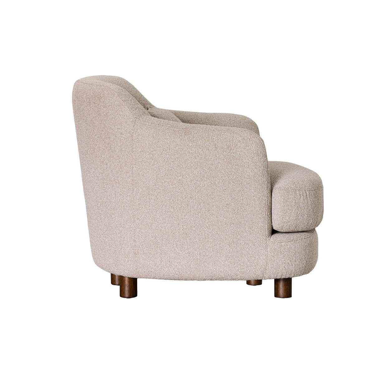 LH Home Generation Beige Fabric Club Chair