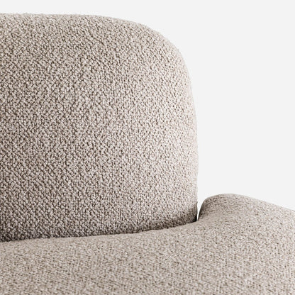 LH Home Generation Beige Fabric Club Chair
