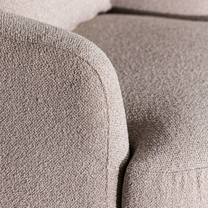 LH Home Generation Beige Fabric Club Chair