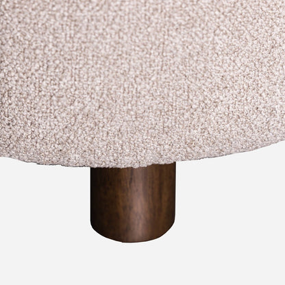 LH Home Generation Beige Fabric Club Chair