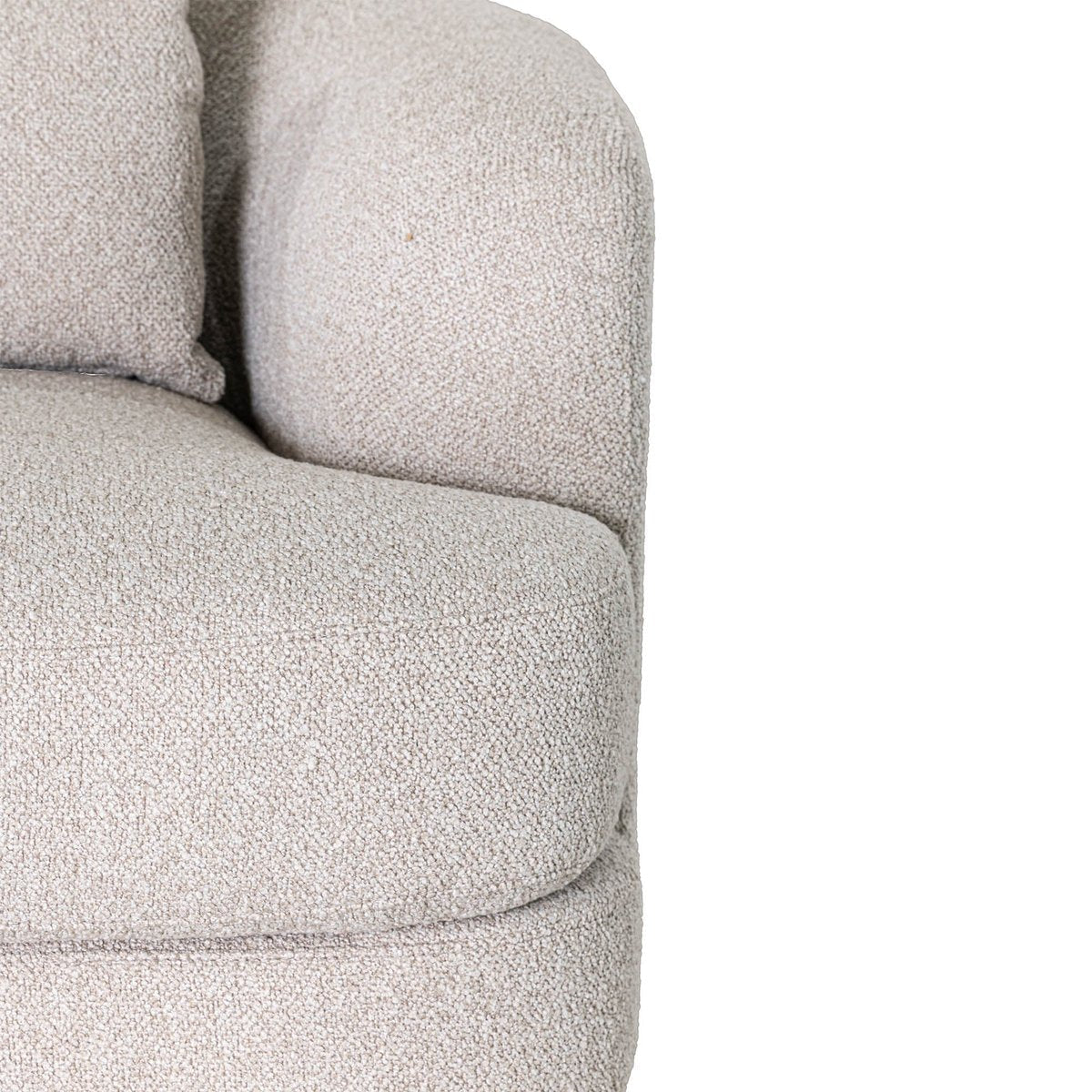 LH Home Generation Beige Fabric Sofa
