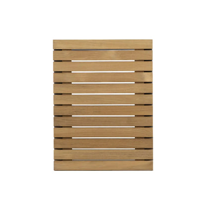 Geneve Aluminum Outdoor C-Shaped End Table