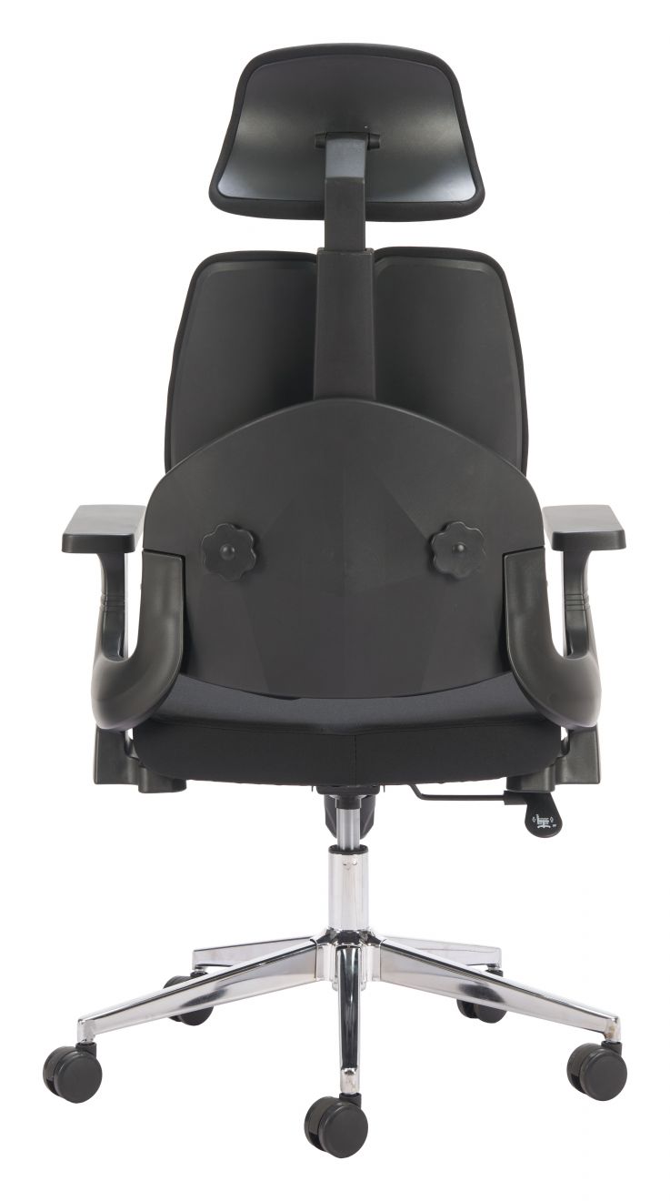Zuo Modern Genric Black Mesh Fabric Office Chair