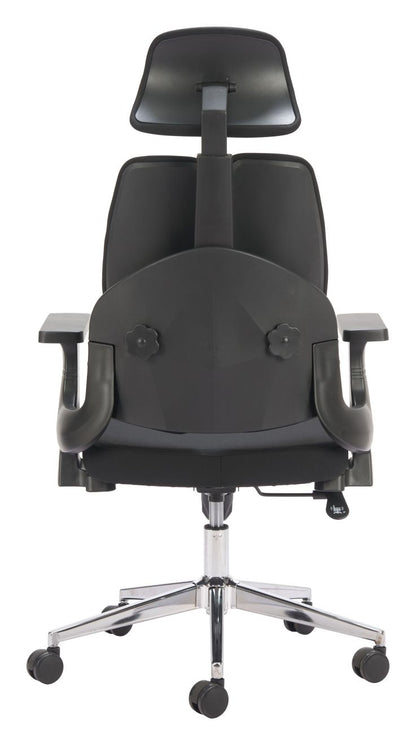 Zuo Modern Genric Black Mesh Fabric Office Chair