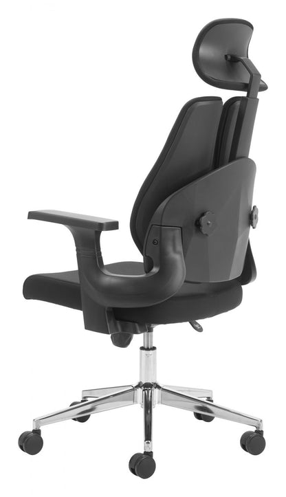 Zuo Modern Genric Black Mesh Fabric Office Chair