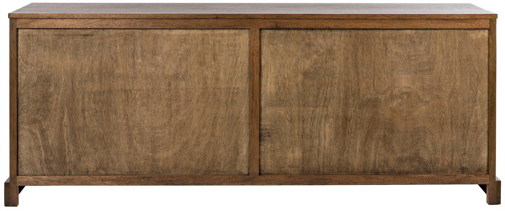 Genti Wood Sideboard With 4 Doors-Sideboards-Noir-Sideboards and Things